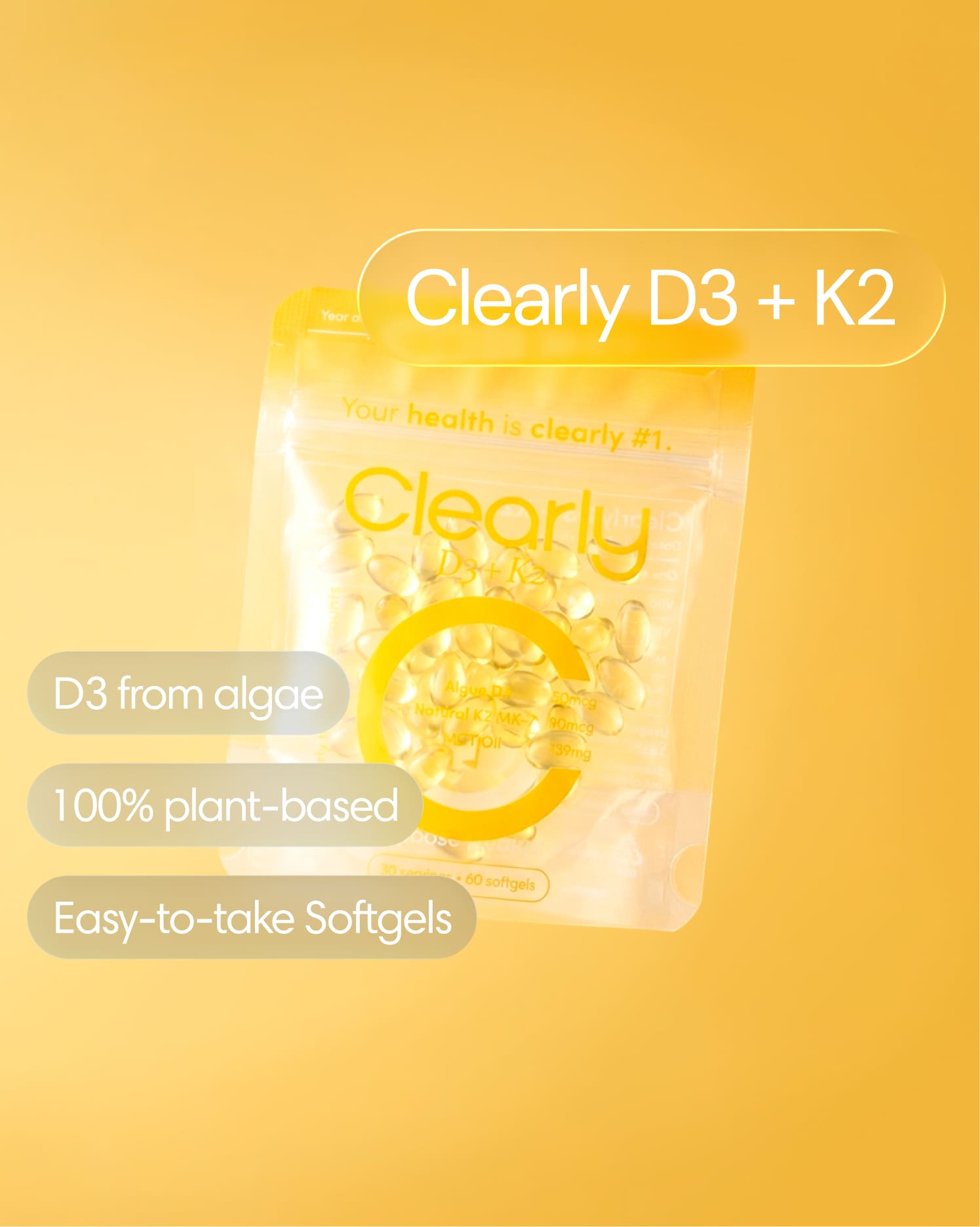  Clearly - D3 + K2